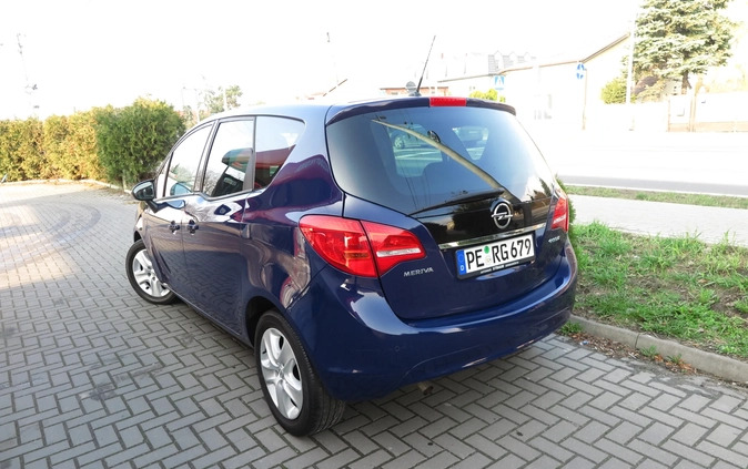 Opel Meriva cena 19900 przebieg: 140000, rok produkcji 2011 z Pruszków małe 466